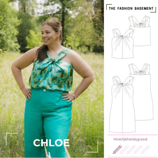 Modelpatroon Top/ Jurk Chloe - The Fashion Basement
